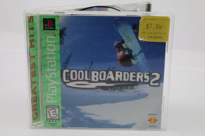 Cool Borders 2 (Sony PlayStation 1, 1999) PS1 CIB Complete w/Manual