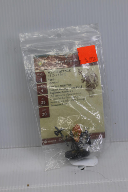 =Dungeons and Dragons WAR OF THE DRAGON QUEEN Azer Fighter with card=