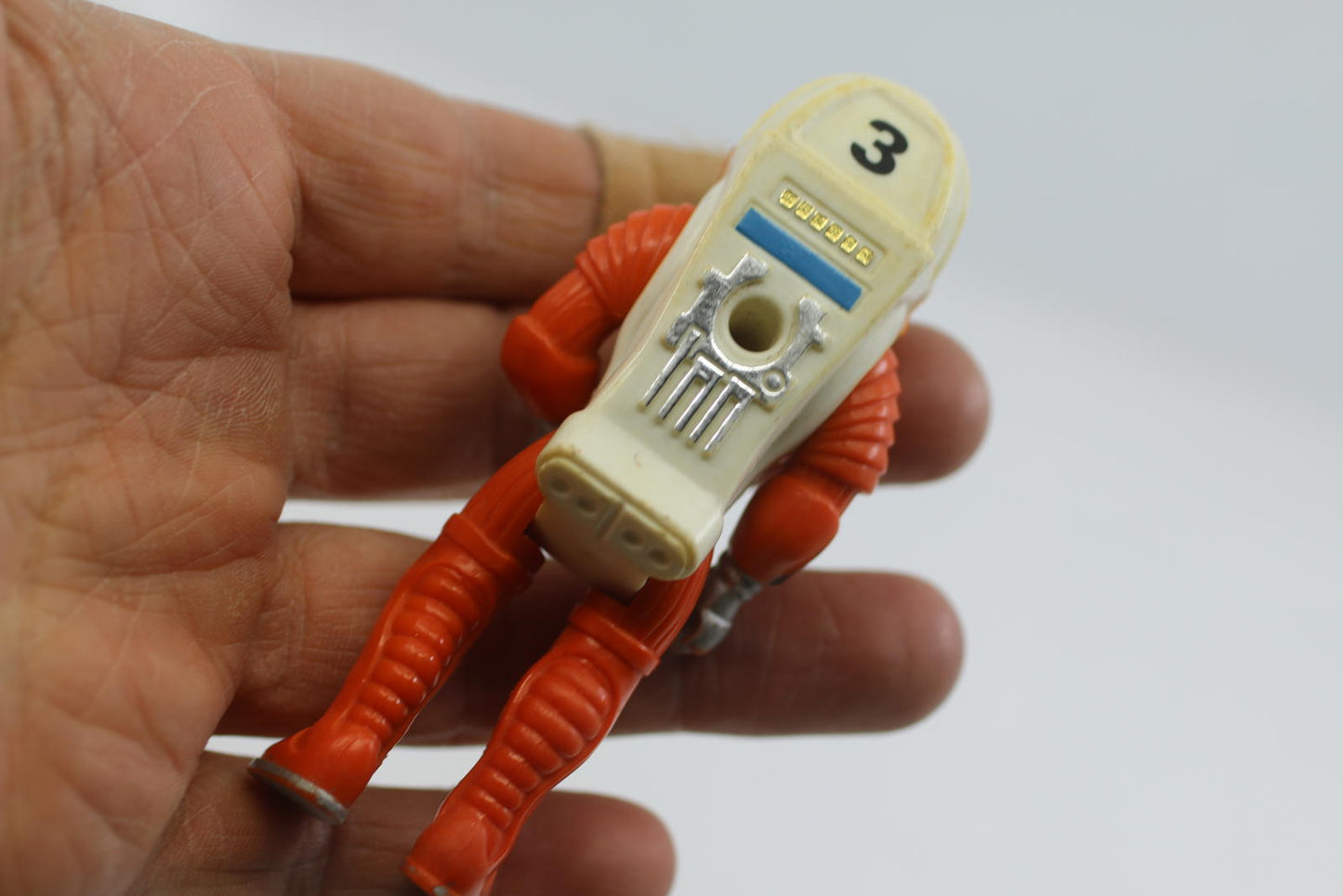 Adventure People Action Figure #360 X Male Astronaut Orange Fisher Price