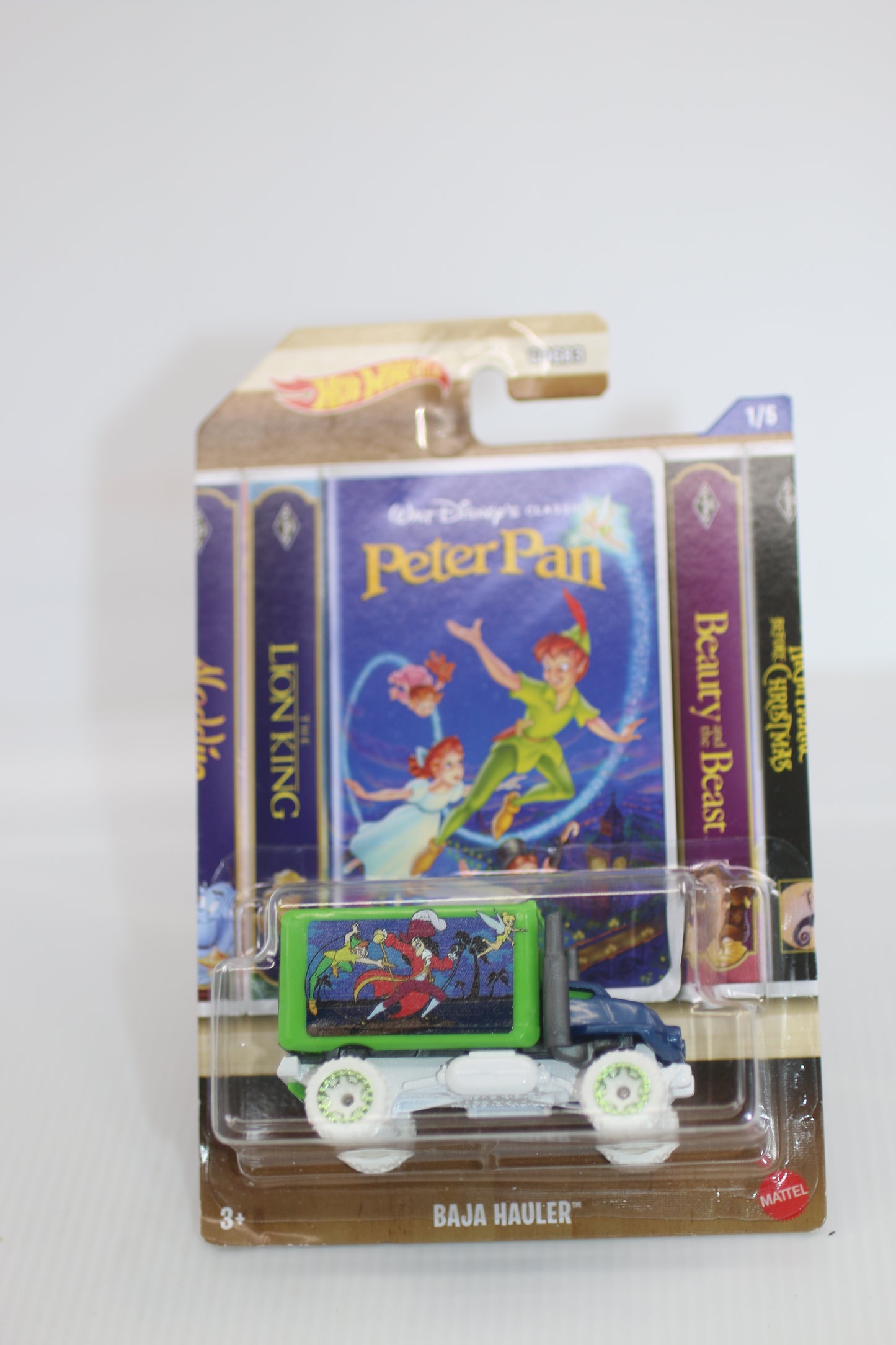 Hot Wheels Walt Disney Classic PETER PAN - BAJA HAULER Diecast Mattel 1/5