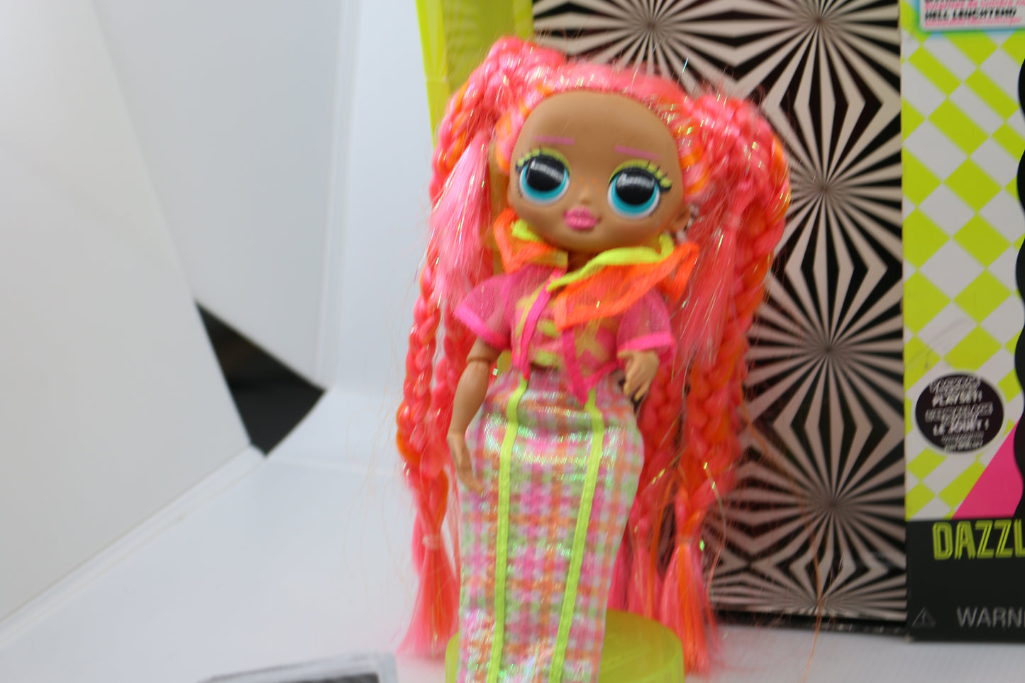L.O.L. Surprise! O.M.G. Lights Dazzle Fashion Doll with 15 Surprises LOL OMG