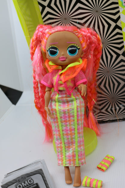 L.O.L. Surprise! O.M.G. Lights Dazzle Fashion Doll with 15 Surprises LOL OMG