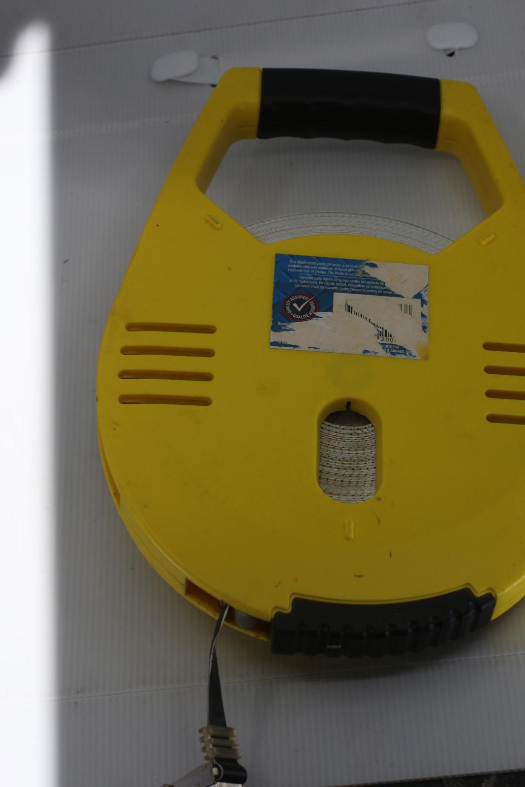 Mastercraft 200ft Fiberglass Measuring Tape Surveyor Reel 60m Open Reel