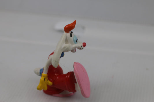 Vintage Disney's Who Framed Roger Rabbit Walking Leg Up PVC FIgure 3" Tall