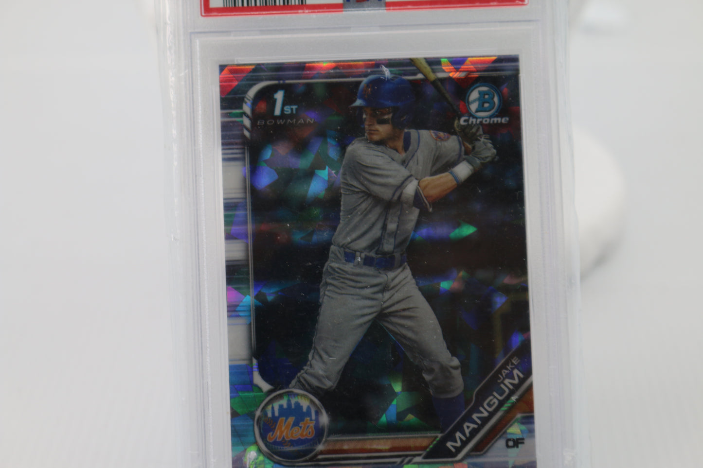 2019 1st Bowman Draft Chrome Refractor Jake Mangum Gem MT PSA 10 #BDC-95