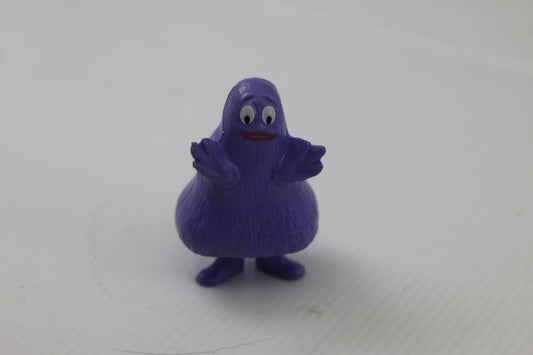 McDonald's Grimace Purple PVC Figures 1985 Happy Meal Toys VTG Purple