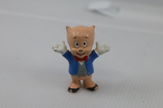 Looney Tunes PORKY PIG Applause 3” Figure PVC 90s 1990 Warner Bros