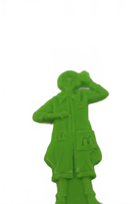 Ronald McDonald Hair Comb McDonald's Plastic Vintage Happy Meal GREEN 1980