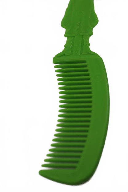 Ronald McDonald Hair Comb McDonald's Plastic Vintage Happy Meal GREEN 1980