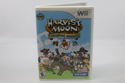 Harvest Moon: Magical Melody (Nintendo Wii, 2008) Complete CIB