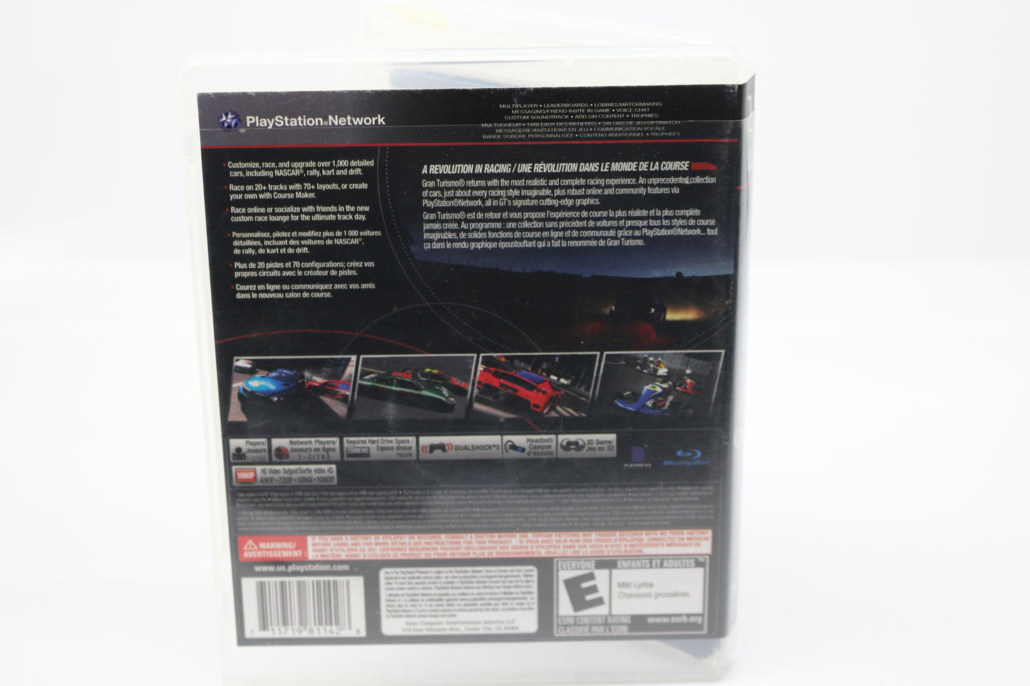 Gran Turismo 5: The Real Driving Simulator Sony PlayStation 3 PS3 2010