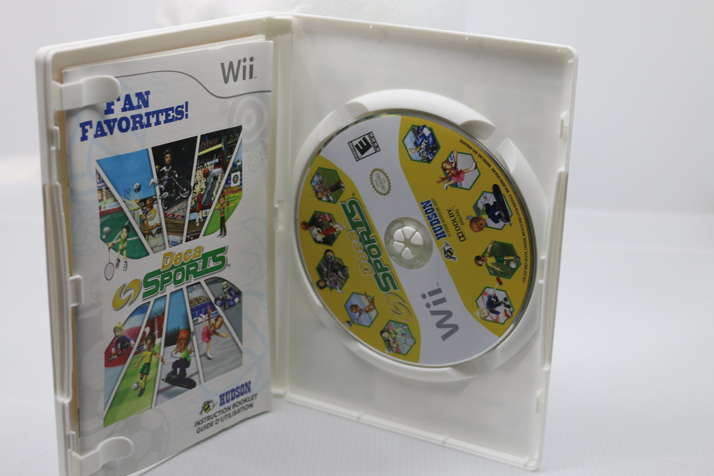 Deca Sports (Nintendo Wii, 2008) Complete CIB W/ Manual