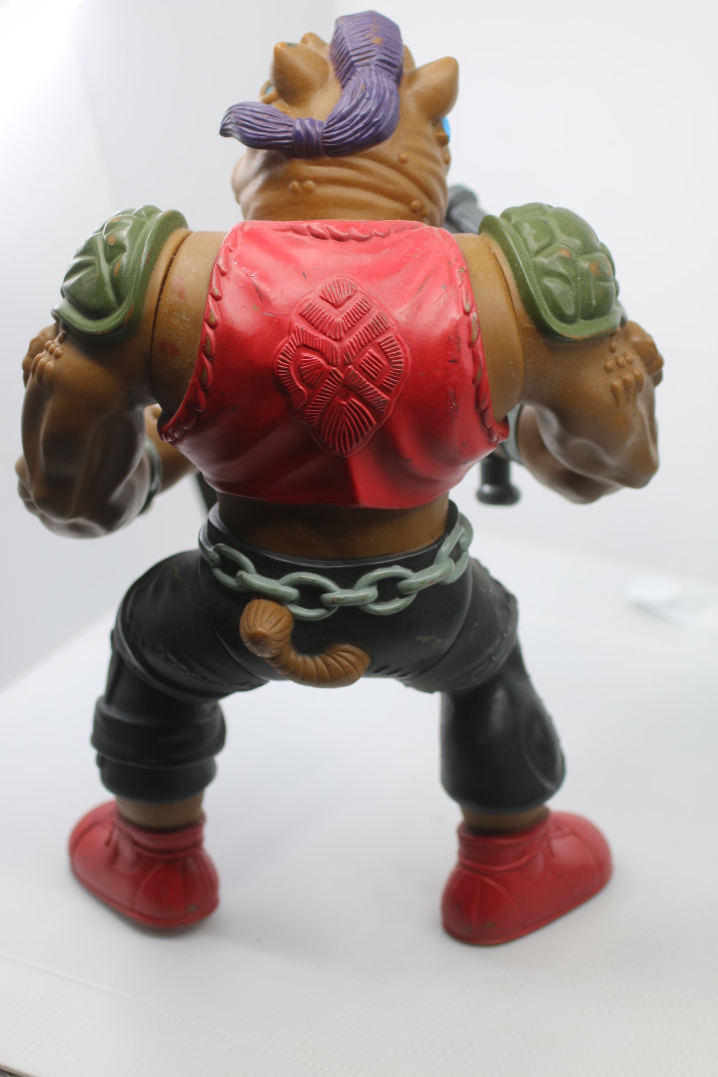 VTG 1990 PLAYMATES TMNT Giant Bebop Rocksteady Teenage Mutant Ninja Turtles 13"