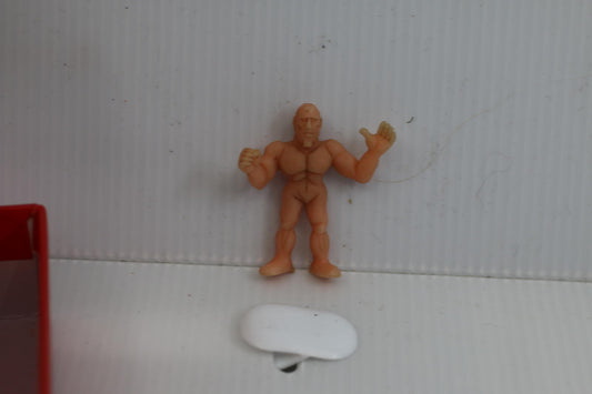 Muscle Men Mattel wrestling figure M.U.S.C.L.E. Kinnikuman 65 Crystal Man Orange