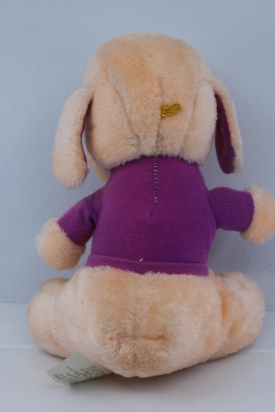 Vintage I Love You Plush Dog – Maple Leaf Toy Korea toy