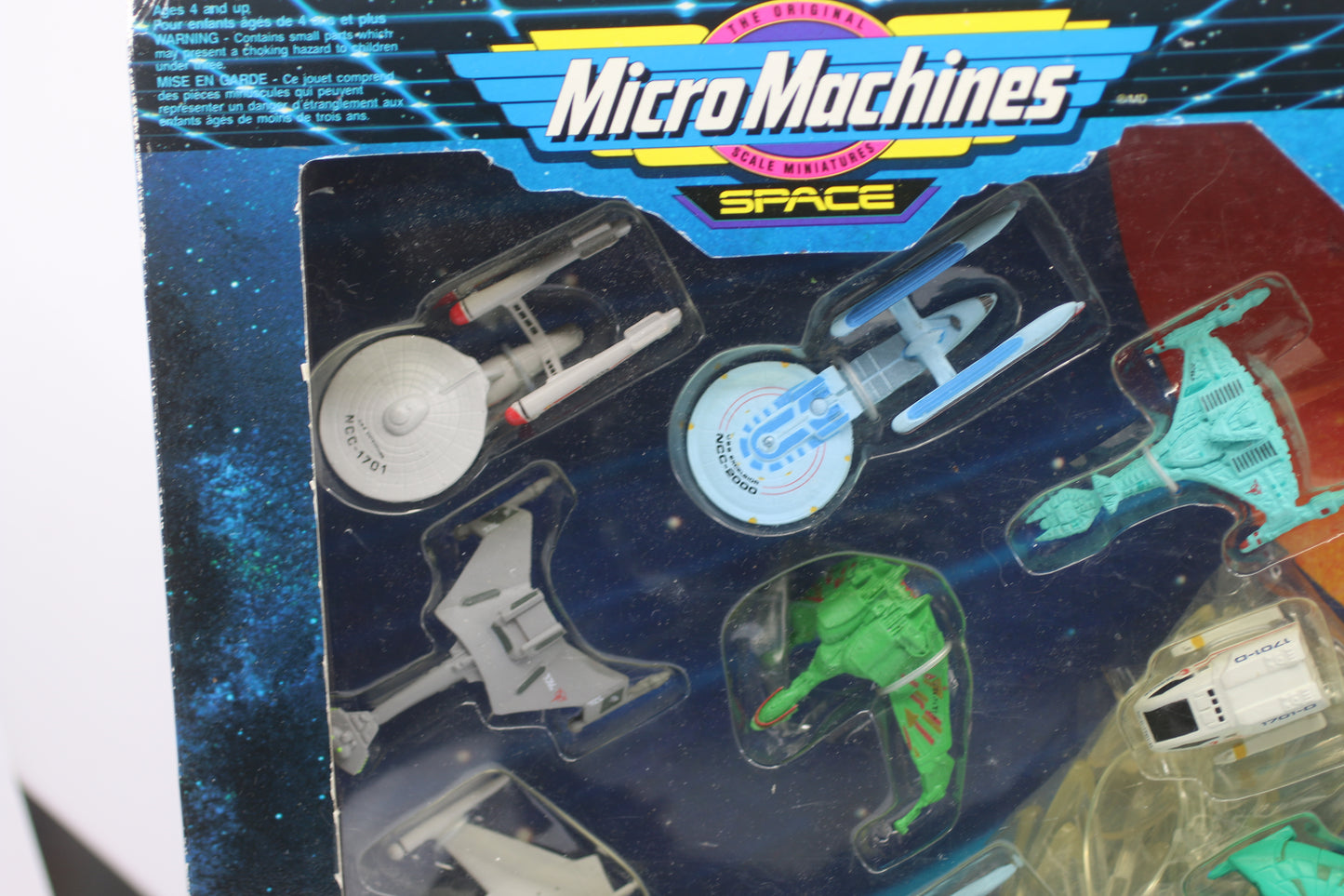 Galoob Micro Machines Space Star Trek Limited Edition Collector's Set MISB 1993