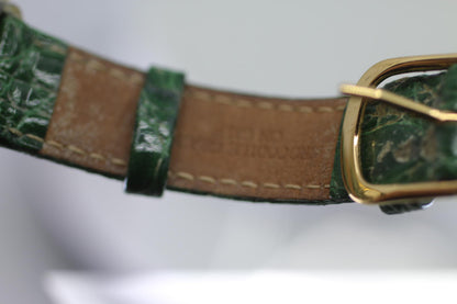 Vintage Artist Palette Quartz Watch Singapore Movt Leather