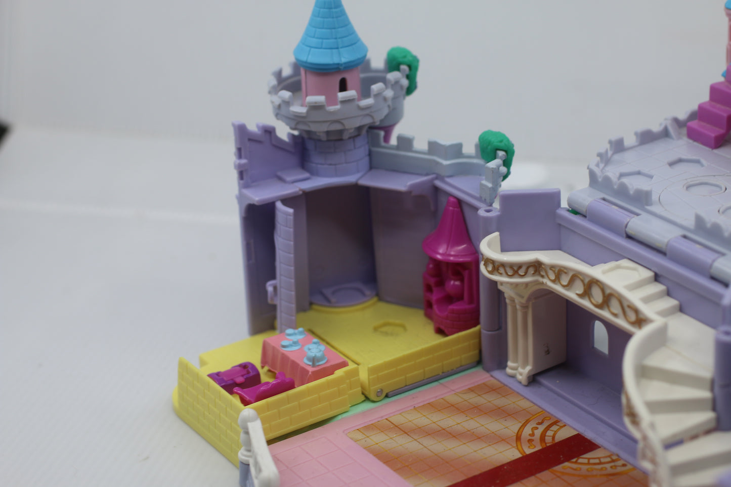 Polly Pocket Disney Cinderella Enchanted Castle 1995 Bluebird Complete