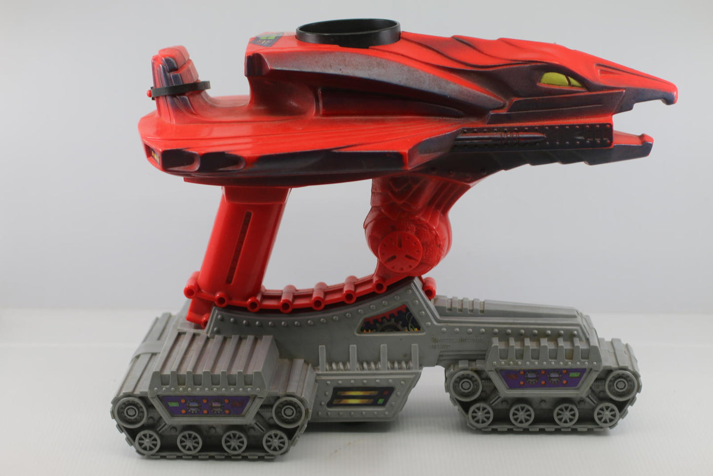 HE MAN MASTERS OF THE UNIVERSE BLASTERHAWK DISC LAUNCHER LOOSE no disc