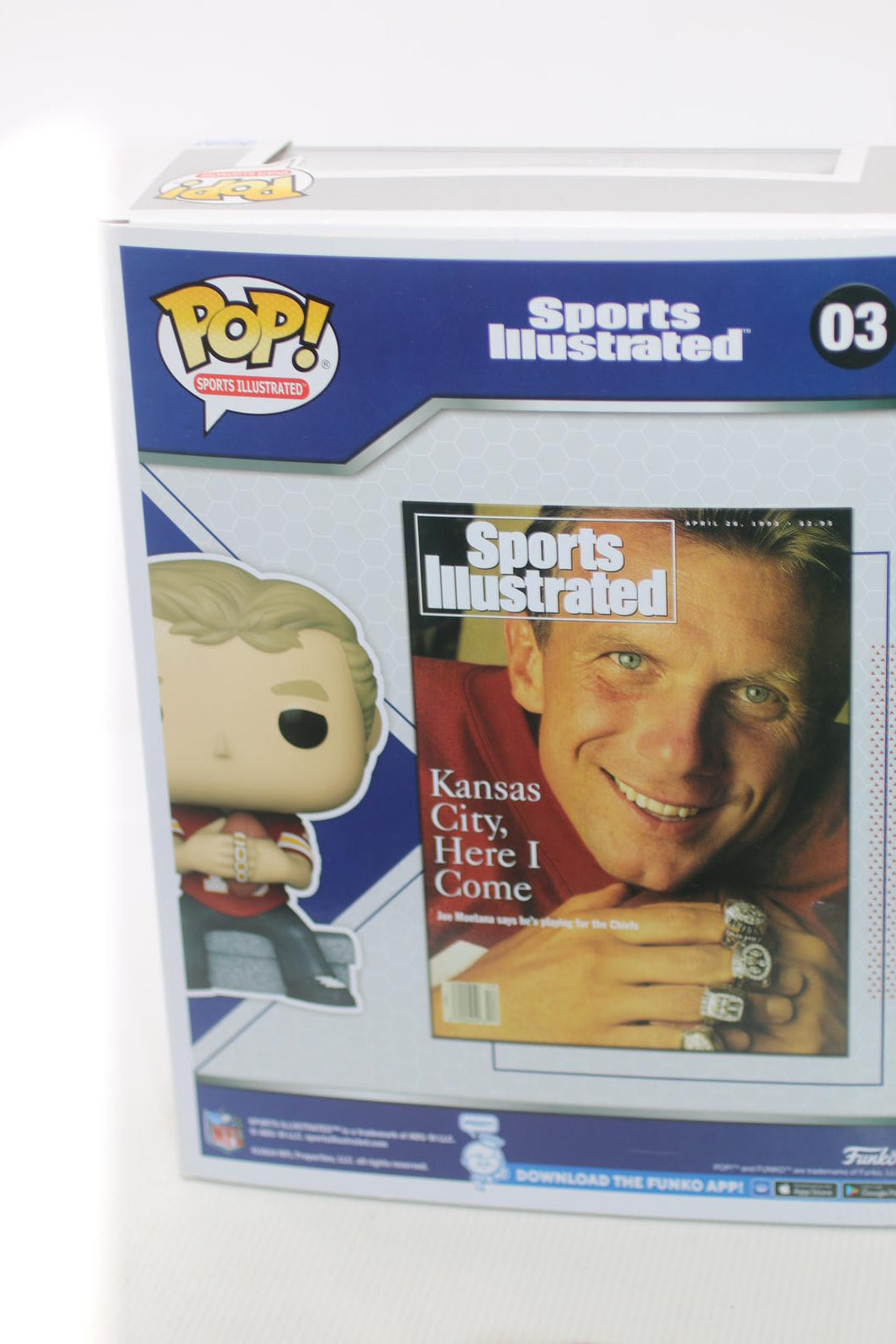 Funko Pop! Sports Illustrated Joe Montana Vinyl Figure #03