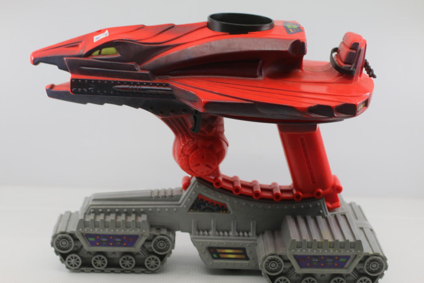 HE MAN MASTERS OF THE UNIVERSE BLASTERHAWK DISC LAUNCHER LOOSE no disc