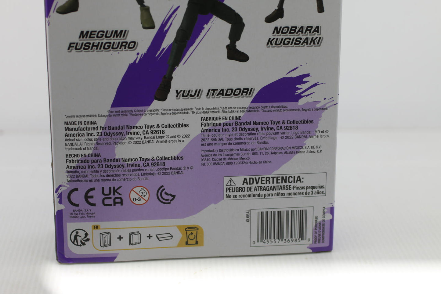 Bandai Jujutsu Kaisen Anime Heroes Nobara Kugisaki Action Figure Sealed