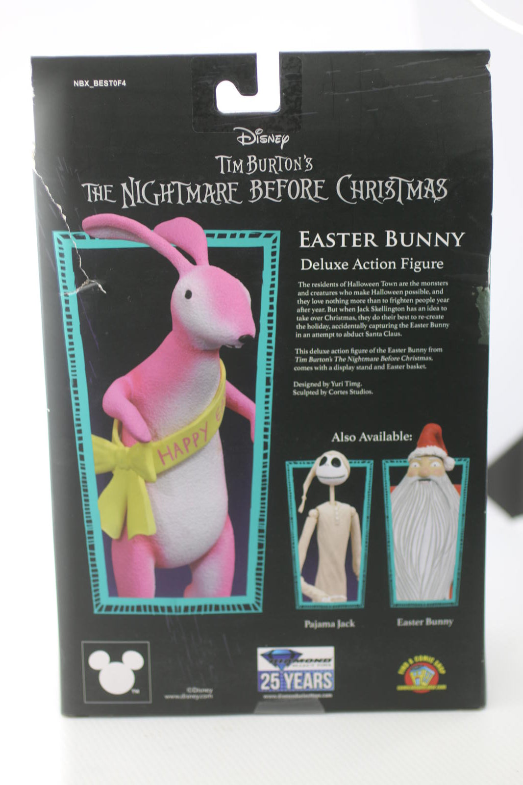 Disney Tim Burton's The Nightmare Before Christmas Easter Bunny Deluxe Action 7"