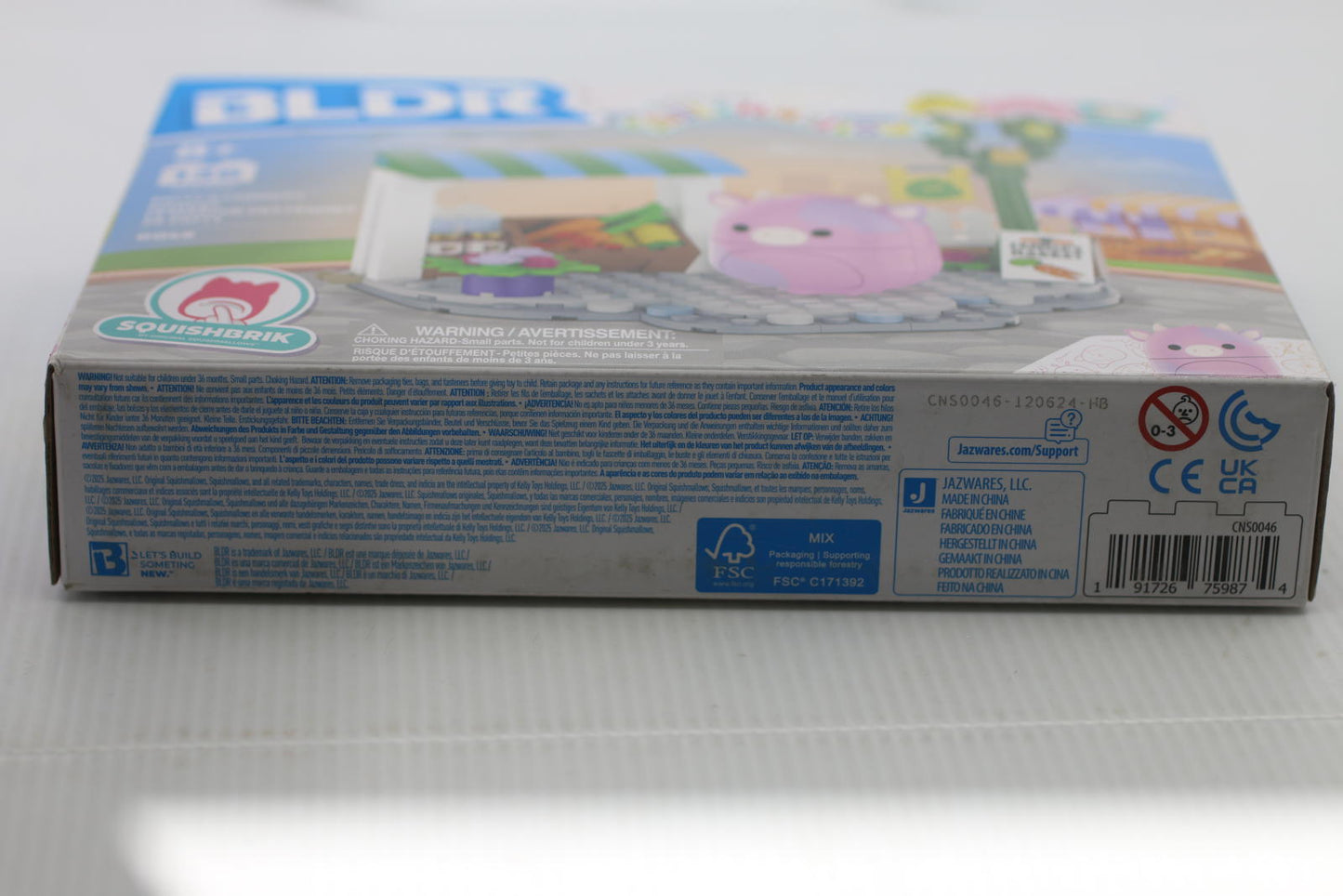 BLDR Original Squishmallows Patty's Farmers Market Building Set 136 Pieces