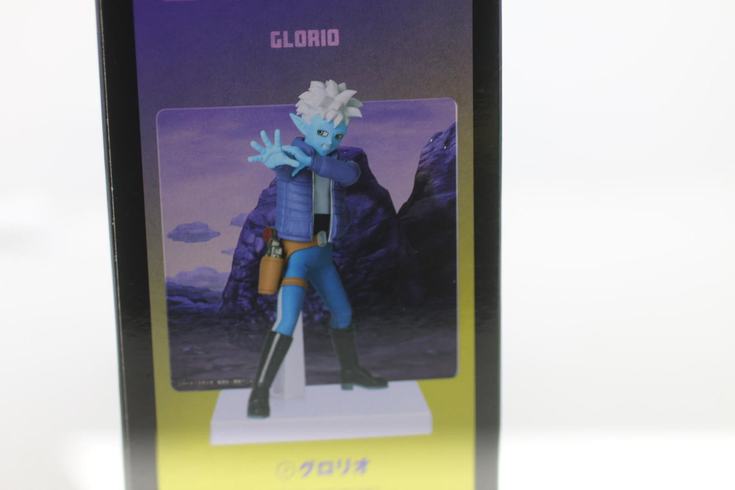 BANPRESTO Dragon Ball DAIMA GLORIO Figure with Panel statue figurine new in box