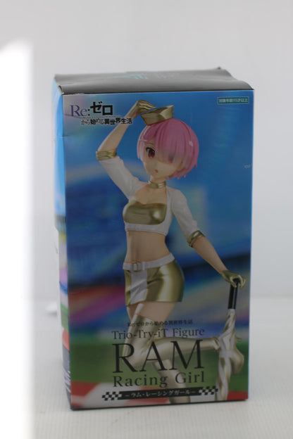 Re:Zero Starting Life in Another World: Ram Racing Girl STATUE figurine new box