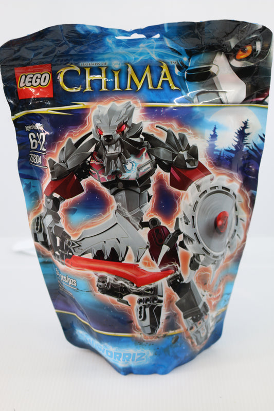NEW LEGO CHIMA #70204 55 PIECES CHI WORRIZ SEALED