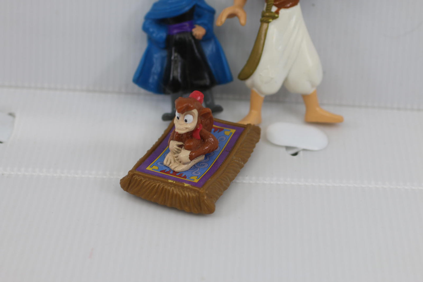 Aladdin Toy Figures Set with Genie, Magic Carpet, and Abu