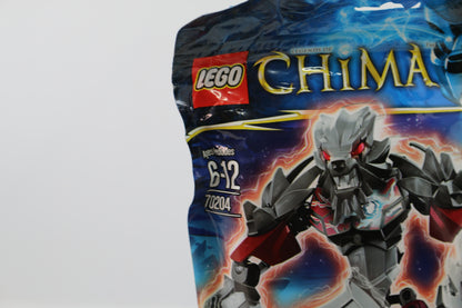 NEW LEGO CHIMA #70204 55 PIECES CHI WORRIZ SEALED