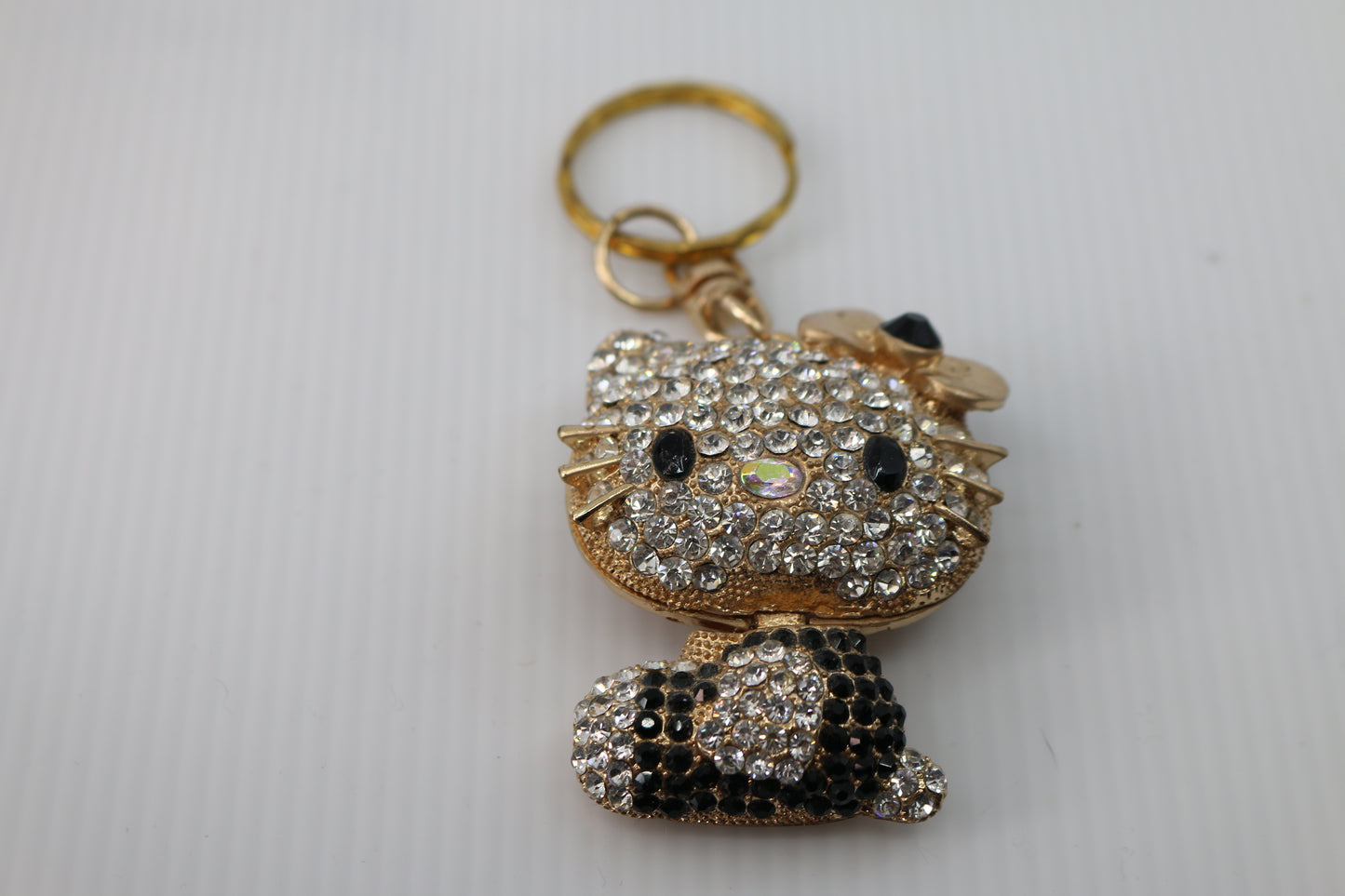 Hello Kitty Crystal Rhinestone key chains and back charms Jewelry Bling Bling