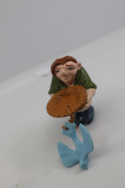 1996 Disney Hunchback Notre Dame Quasimodo Bird Carcher Artesian figure toy