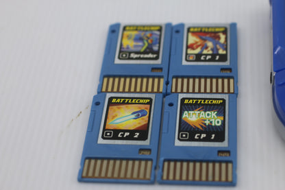 Megaman Advanced Pet w/ 4 Battle Chips - Capcom TAKARA 2003 Mattel 2004 Lot