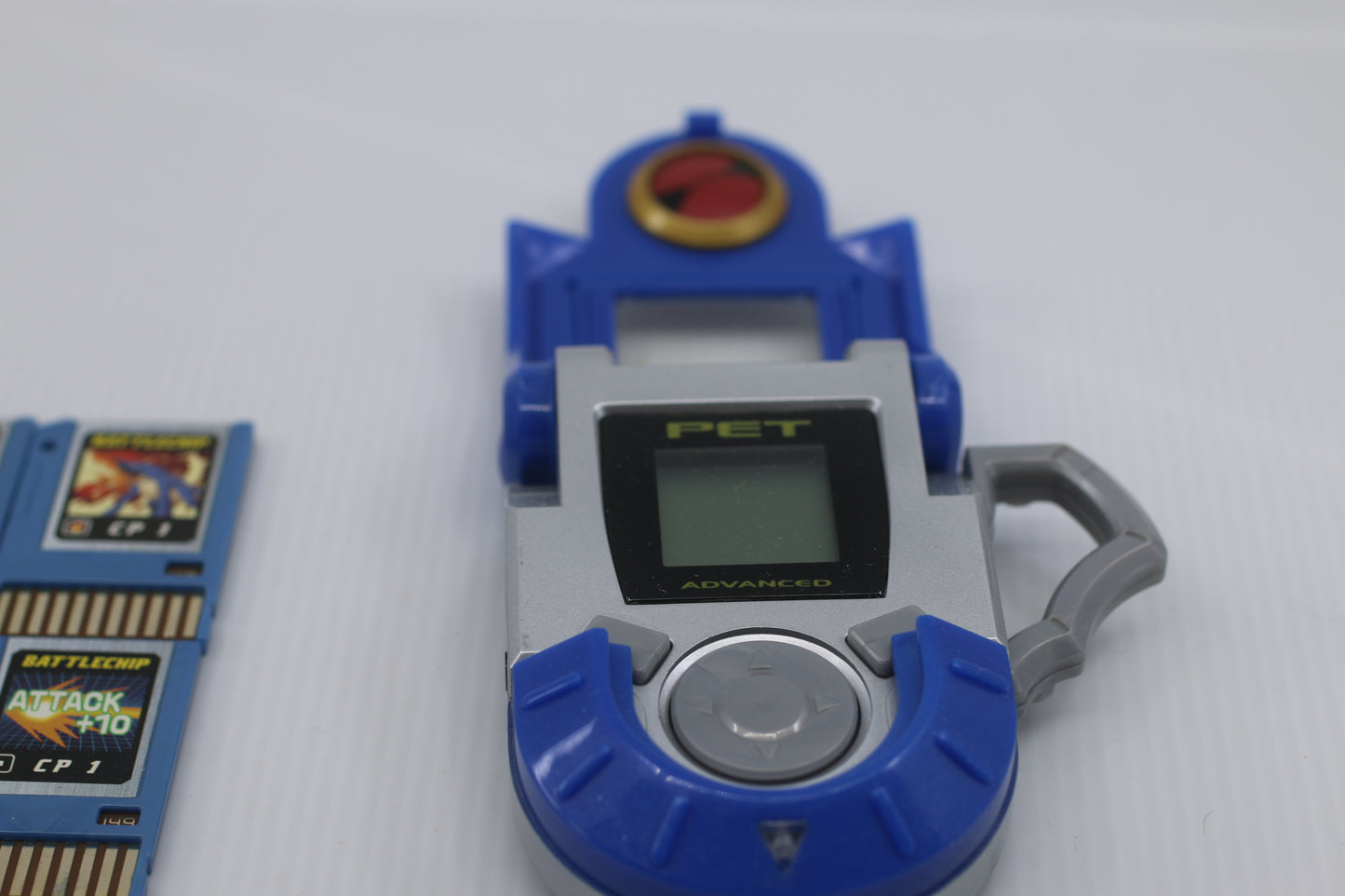 Megaman Advanced Pet w/ 4 Battle Chips - Capcom TAKARA 2003 Mattel 2004 Lot