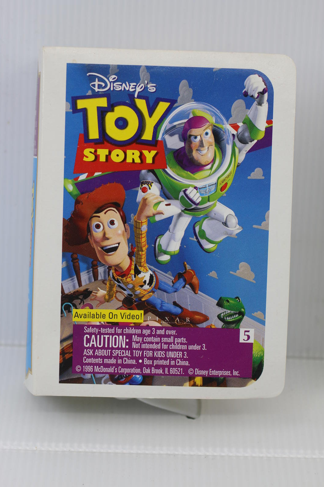Disney's Toy Story VHS Tape - Walt Disney Masterpiece Collection action figure