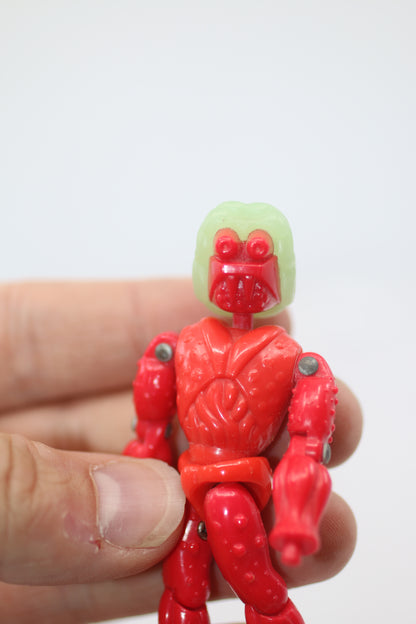 Vintage 1978 Mego Micronauts MEMBROS Alien Green Brain Action Figure Toy