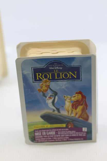 A Walt Disney Masterpiece The Lion King VHS Tape figure toy vintage clamshell