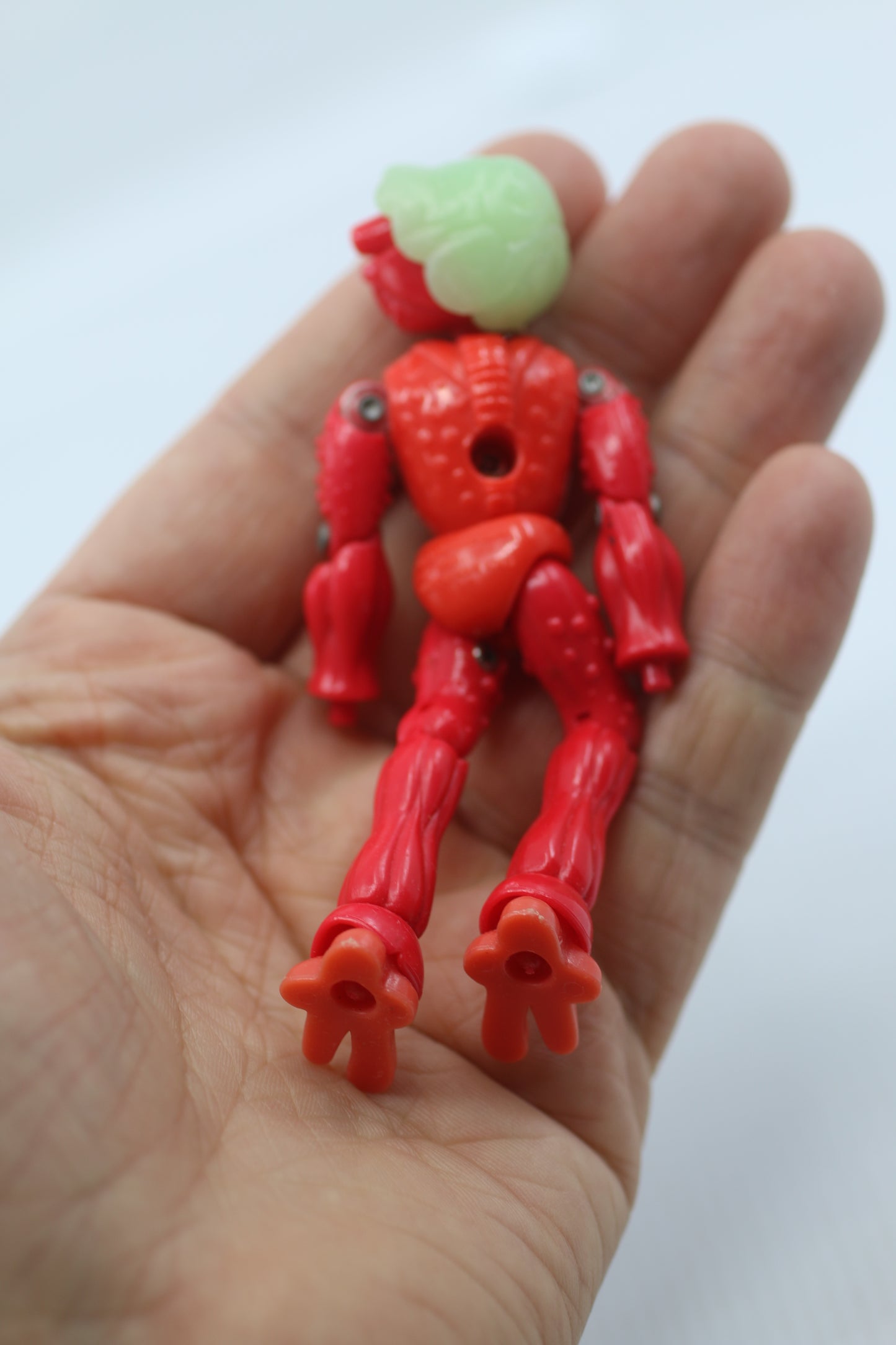 Vintage 1978 Mego Micronauts MEMBROS Alien Green Brain Action Figure Toy