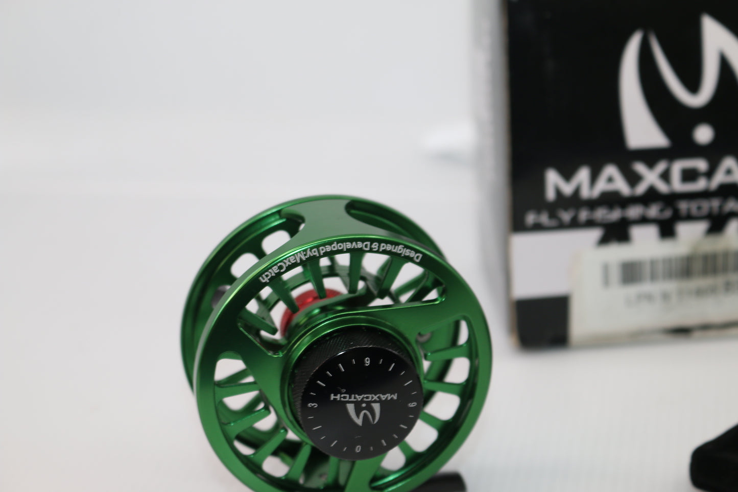 Maxcatch 1/3 Green CNC Machined Aluminum Fly Fishing Reel AVID