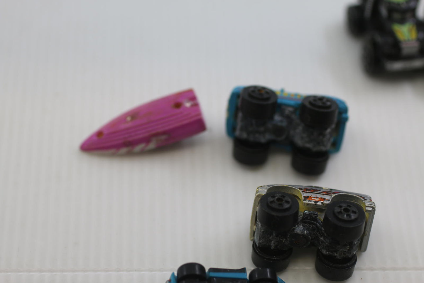 Vintage Micro Machines Mini Diecast Car Lot 80s 90s cars toys rare boat truck