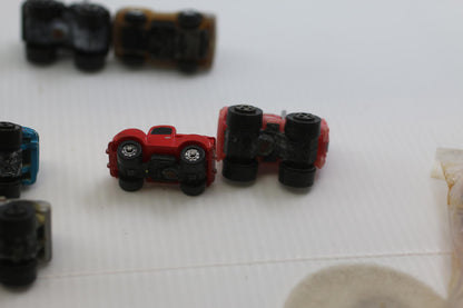 Vintage Micro Machines Mini Diecast Car Lot 80s 90s cars toys rare boat truck