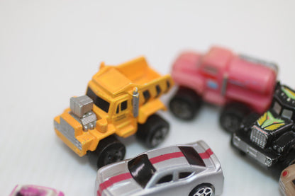 Vintage Micro Machines Mini Diecast Car Lot 80s 90s cars toys rare boat truck