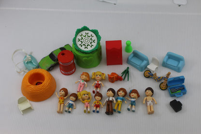 Matchbox Oh Jenny Dollhouse Vintage Figure Lot 10 Different + Accessories