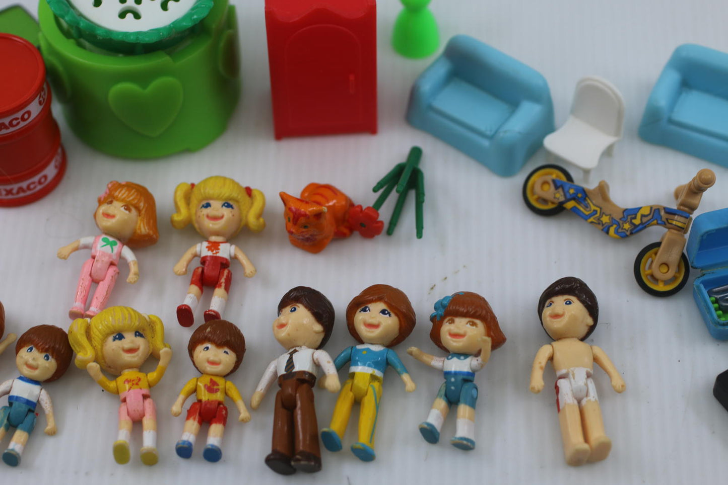 Matchbox Oh Jenny Dollhouse Vintage Figure Lot 10 Different + Accessories