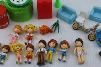 Matchbox Oh Jenny Dollhouse Vintage Figure Lot 10 Different + Accessories