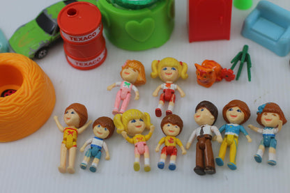 Matchbox Oh Jenny Dollhouse Vintage Figure Lot 10 Different + Accessories