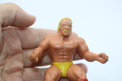 1985 Hulk Hogan WWF Thumb Wrestler LJN NM Wrestling Figure VTG